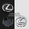 Car Wheel Hub Cover 3D Metal Rim Center Cap Decals Waterproof For Lexus IS250 Ct200h LS430 LX570 NX300h IS300h RX330 ES300h