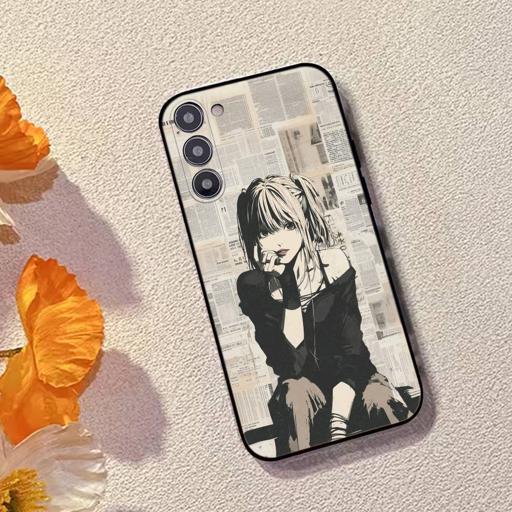 D-Death Note Amane Misa Phone Case Silicone Soft For Samsung Galaxy A73,A72,A71,A70,A53,A52,A51
