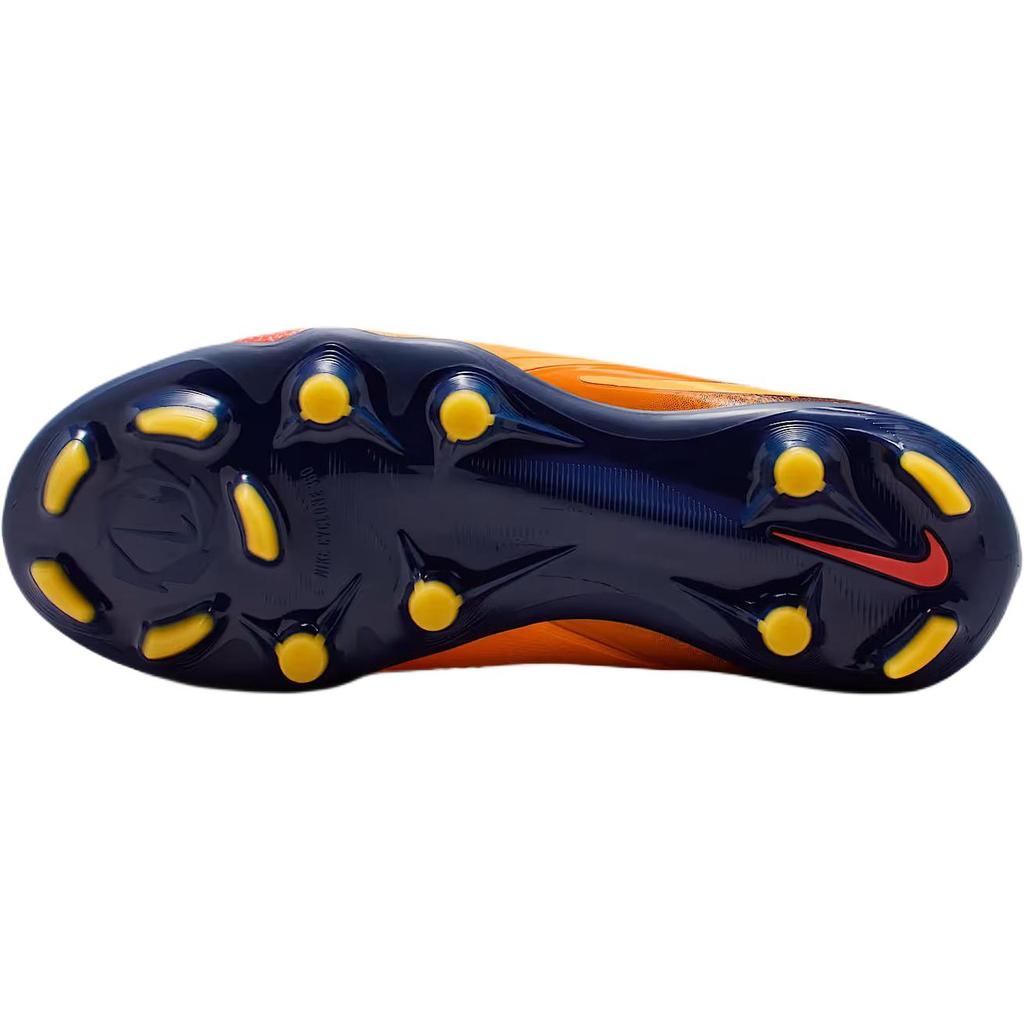 Nike Phantom 6 Low Pro FG GS Precision Under Pressure Tacos para Niños Azul Naranja Láser Azul Vacío HQ2047-800