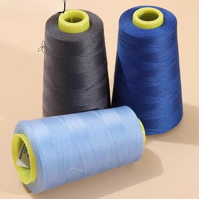 Household Sewing Thread Pagoda Thread 402 Color Sewing Machine Thread Hand Sewing Clothes Thread Flat Car Polyester Fine White Thread