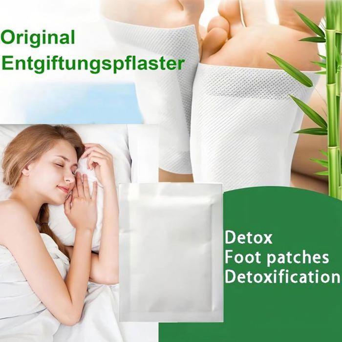 100 Patchs Détoxifiants Patchs Detoxifiants Plantaires Patch Pieds Deep Cleansing Foot Patches Eliminer les Toxines