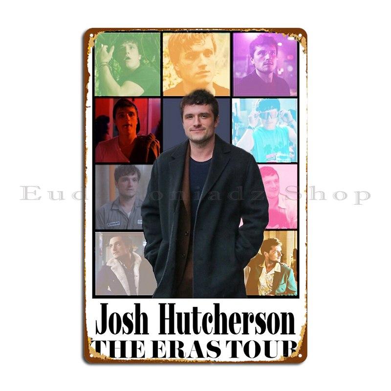 

Josh Hutcherson The Eras Tour Sammygirlism Metal Sign Retro Cinema Custom Wall Decor Club Tin Sign Poster 20x30cm（7.8x11.8inch）