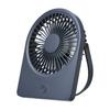 FloHua Ultra-dünner USB Mini-Ventilator, Leiser Tragbarer Schreibtischventilator, Wandmontage, Aufladbar, Kompatibel für Büro/Zuhause, Geschenk für Frauen