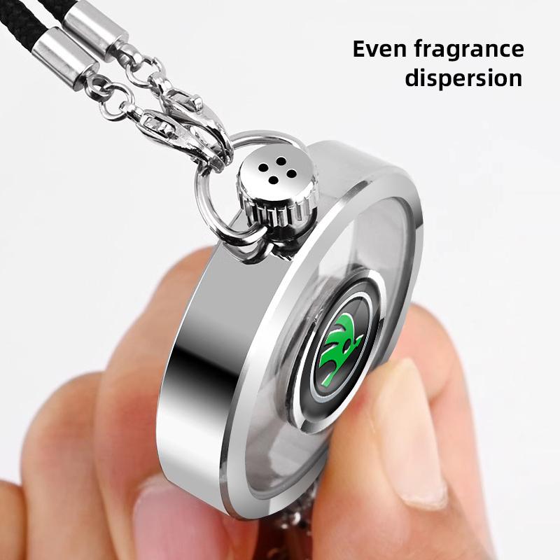 For Skoda Octavia Kodiaq Fabia Superb Karoq Yeti Rapid Mk3 A4 Car Pendant Perfume Bottle air freshener Interior Accessories lcvr69