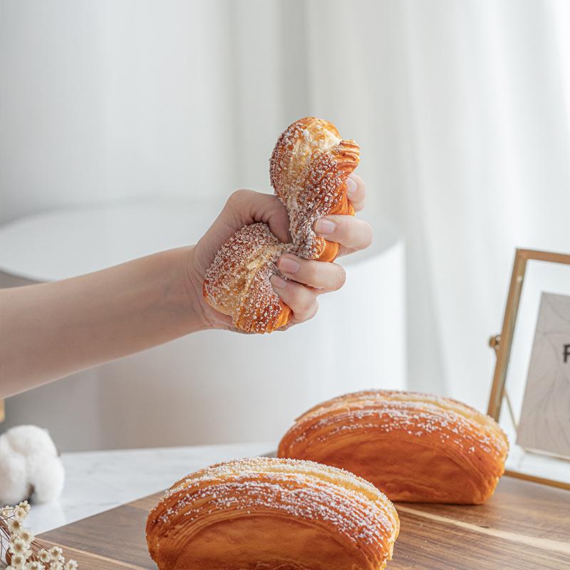 Fake desiccated coconut Bread PU Siumlation Cake For 2026 home decoration kids teach ads sketch model Artificial Food