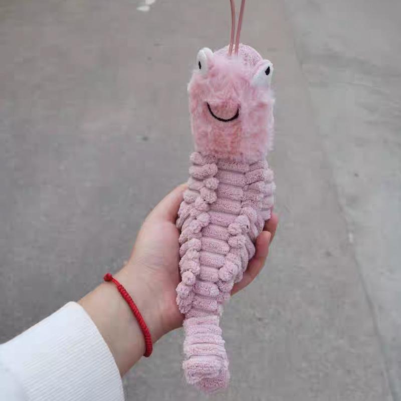 Kawaii Sheldon Shrimp Plush Toys Crispin Crab Larry Shrimp Dolls Stuffed Animal Plushie Children Birthday Gifts Home Decoration