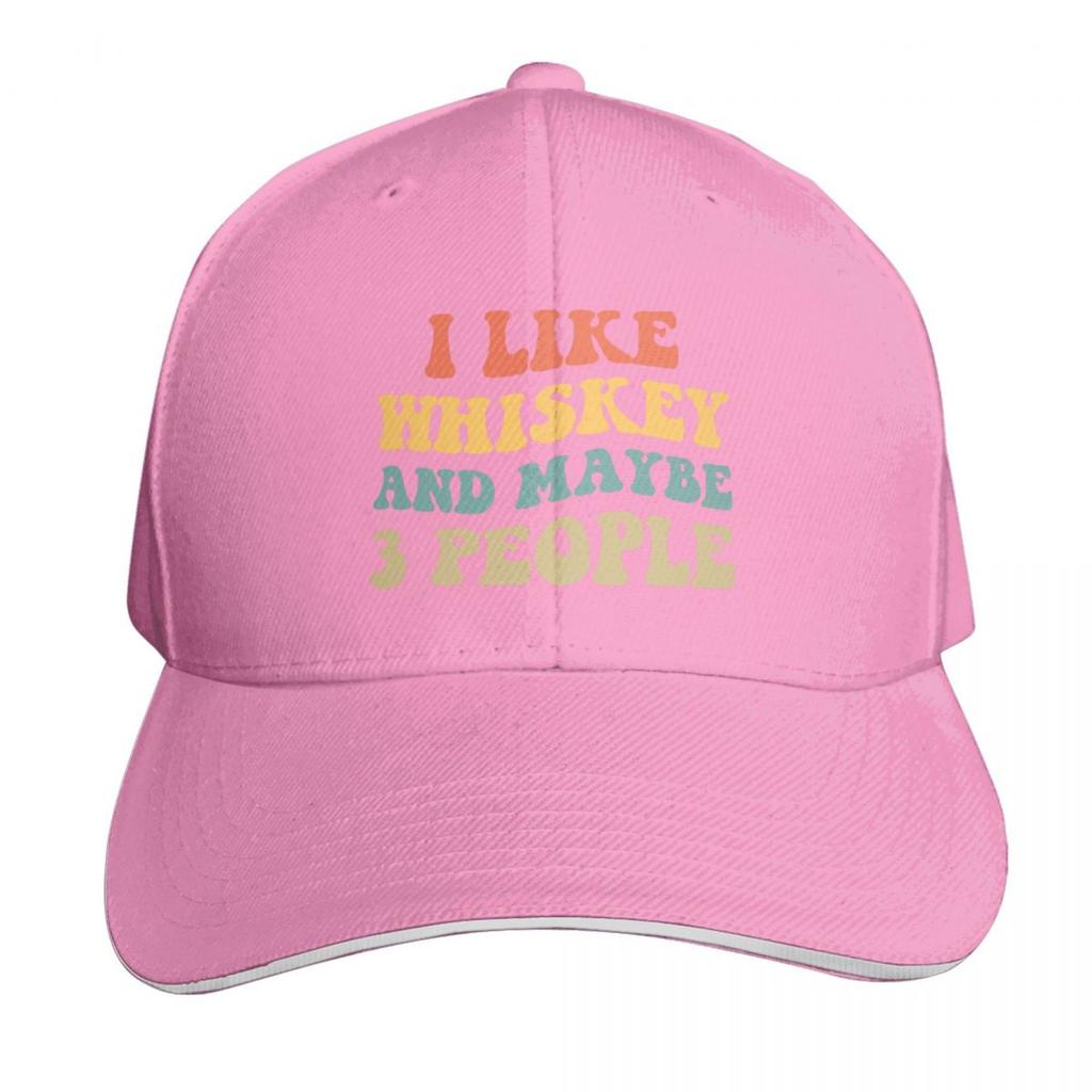 I Like Whiskey And Maybe  People II Baseball Cap GentleUnisex Hat Luxury Unisex Cap Hat Unisex Luxury Winter Hat Womens  Unisexs