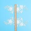 Embroidery Plus Bone Pair Flower Car Bone Handmade Three-Dimensional Diy Chiffon Multi-Layer Patch Sticker Headdress Accessories Clothing Veil