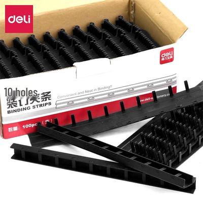 Deli 3830 10-Hole Binding Strips CN Plug (adapter Included)