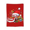 Lightning Mcqueen Cars Christmas Blanket Fleece Spring/Autumn  Multi-function Warm Throw Blanket for Sofa Couch Rug Piece
