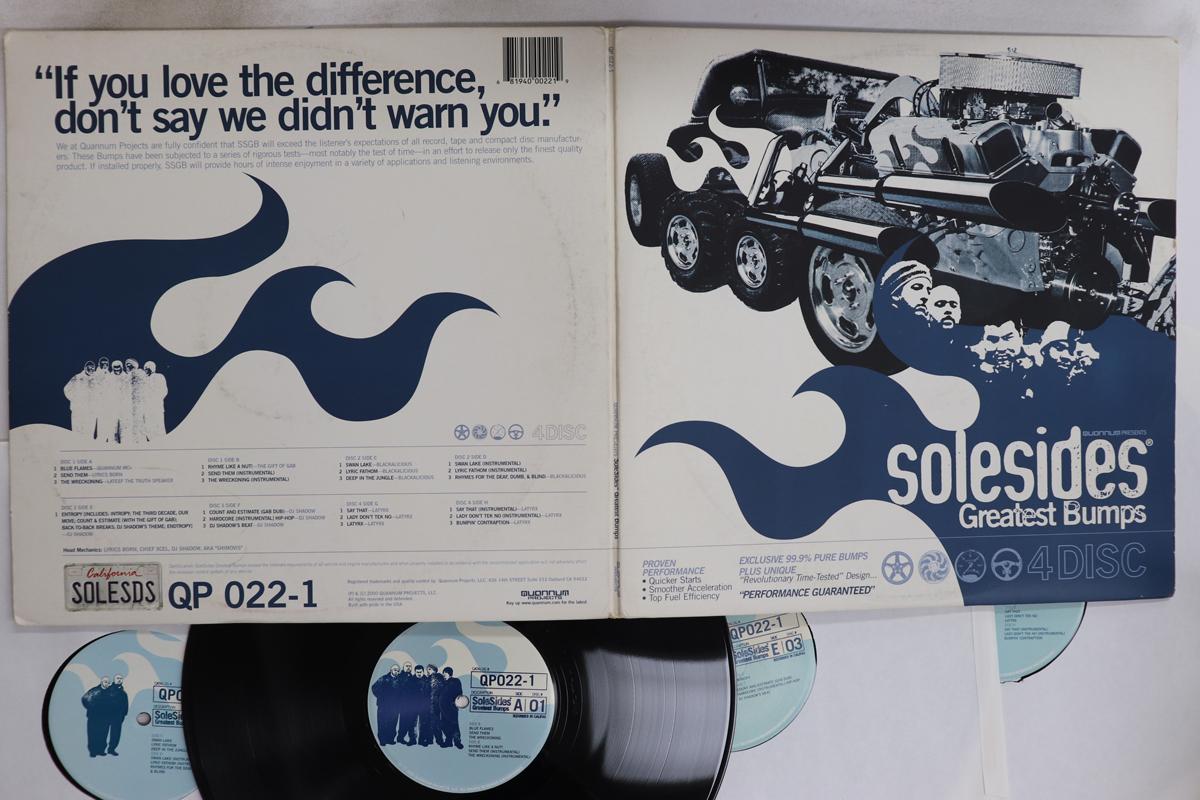 

LP Record VARIOUS - Solesides Greatest Bumps QP0221 QUANNUM 2000 US Rap & Hip-Hop/R&B Used