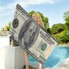 Stampa Dollaro USA Asciugamano Asciugatura Asciugamano da Bagno Applicabile a Nuoto Leggero Campeggio Yoga Spiaggia Out