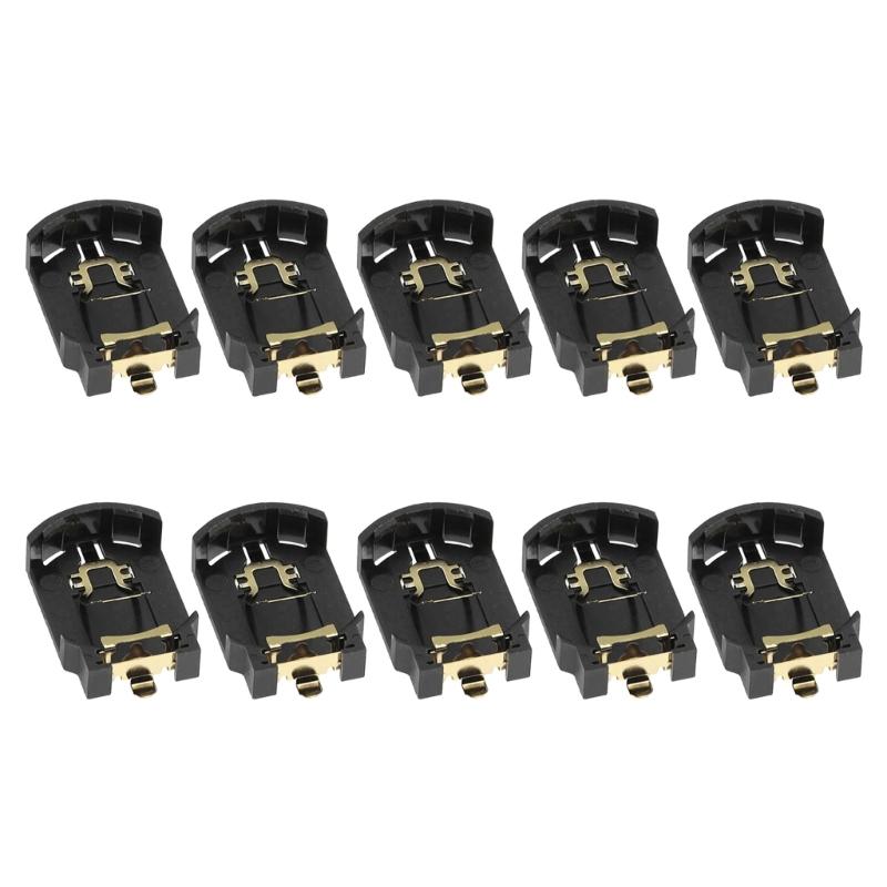 Compactly ABS Metal 3V CR2025 Battery Holder Easy Installation Durability Design For Small Electronics Travel Use