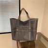 Multipocket Summer Large Beach Bag For Towels Mesh Durable Beach Bag For Toys Waterproof Underwear Pocket Beach Tote Bag