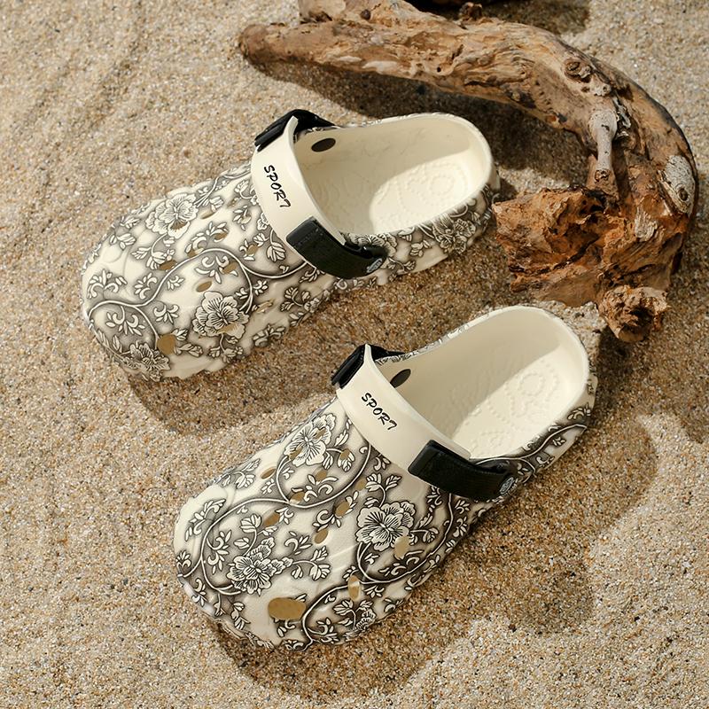 Men's Sandal Trendy Comfort Dual-purpose EVA Slippers Breathable Non-slip Wear-resistant Clogs Summer Outdoor Garden Shoes