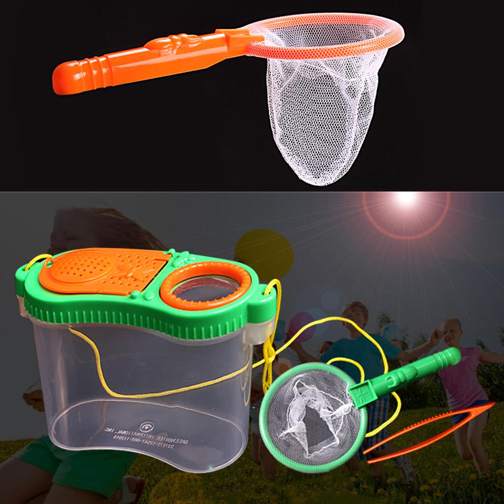Portable Handheld Magnifying Glass Children Education Toys Insect Feeding Experimental Observation Box Magnifier
