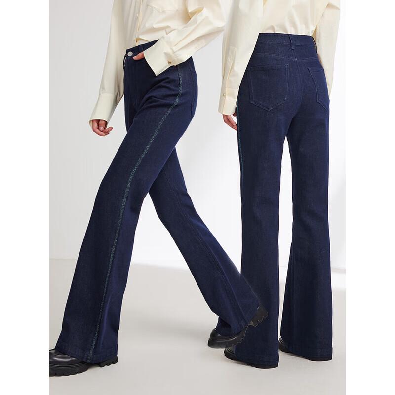 

EP Yaying Женские джинсы из хлопка деним с высокой посадкой и небольшим клешем M (Size 3)