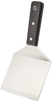 Endo Shoji Professional Black Plywood Wide Spatula with Stainless Steel Black Made In BTC09 Turner, Handle, Plywood, Japan,