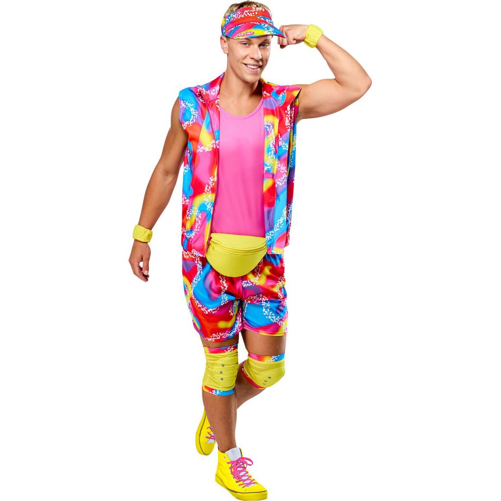 Barbie Mens Ken Roller Skate Costume Set