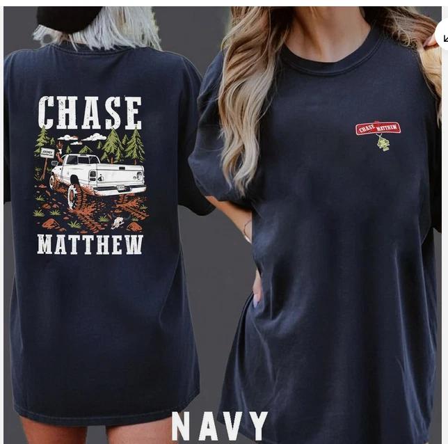 Chase Matthew Your Dreams Tee Chase Matthew Merch Double Sided Unisex TShirt M
