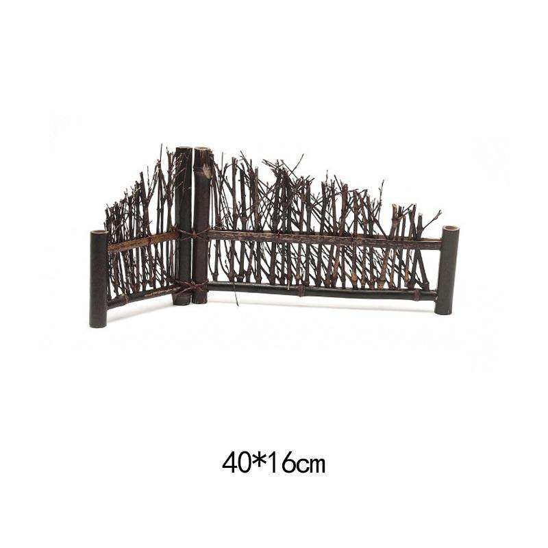 Vintage Bambus Sushi Schale Bambuszaun Platte Japanischer Koreanischer Stil Sashimi Küche Sushi Boote Kreative Präsentation Servierplatte