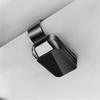 Versatile Car Visor Holder - Secure Storage for Glasses/Cards Compact & Elegant Fits Most Visors Alloy Clip Safe Driving