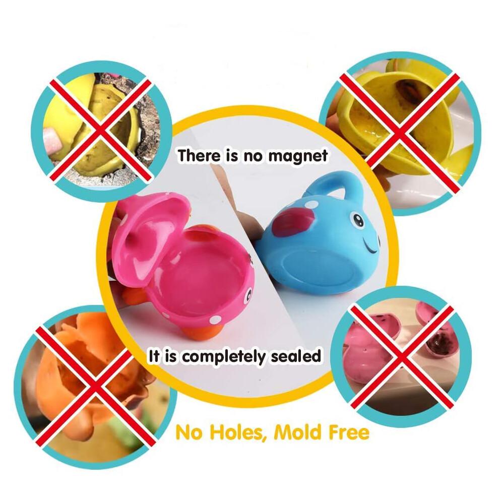 Motor Skills Development Bath Toy, Mold Free Non-Toxic Swimming Whales For Interactive Play In Water Table Pool Bath Time, 1 Set