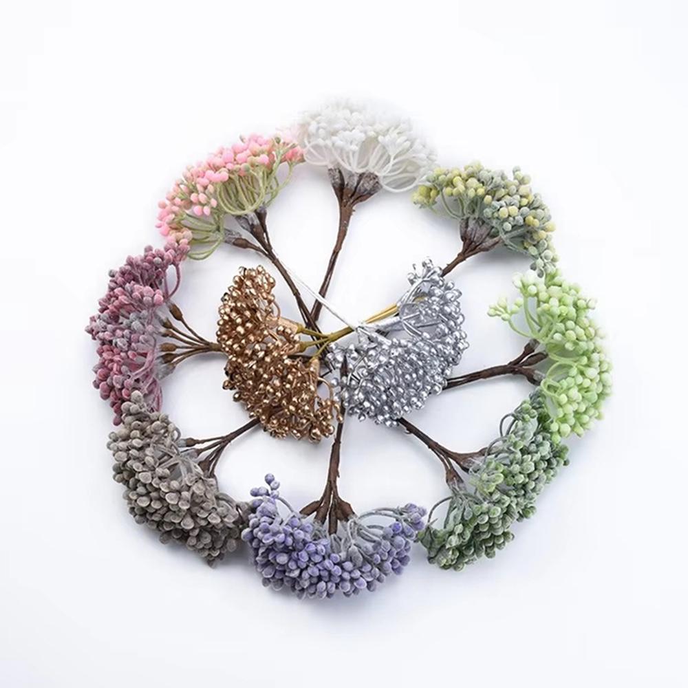 Künstliche Blumen Pflanzen Heim Tischdeko Zubehör Vasenfüller Außen Hof Garten Produkte Hochzeit Brautstrauß Ausverkauf