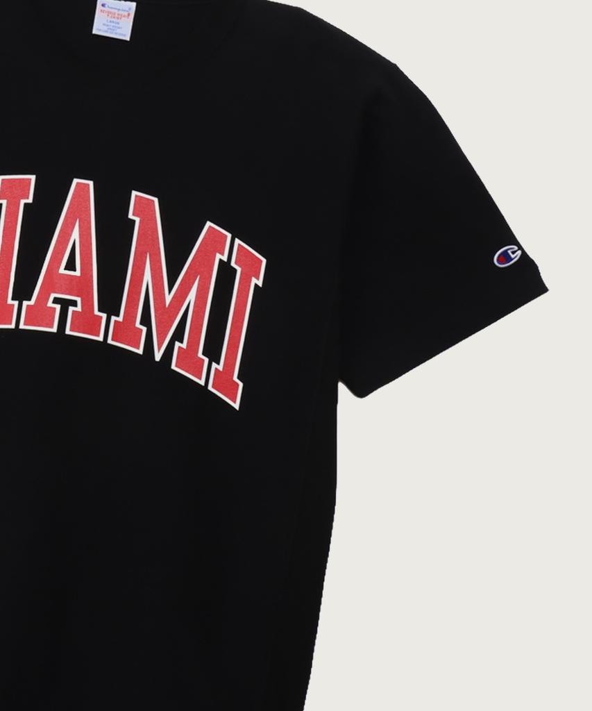 Champion Reverse Weave College Graphic Short Sleeve T-Shirt Black