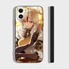 Genshin Impact Ningguang Phone Case For IPhone 17 Air 16 15 14 13 Pro Max 11 12 Black Silicone Cover