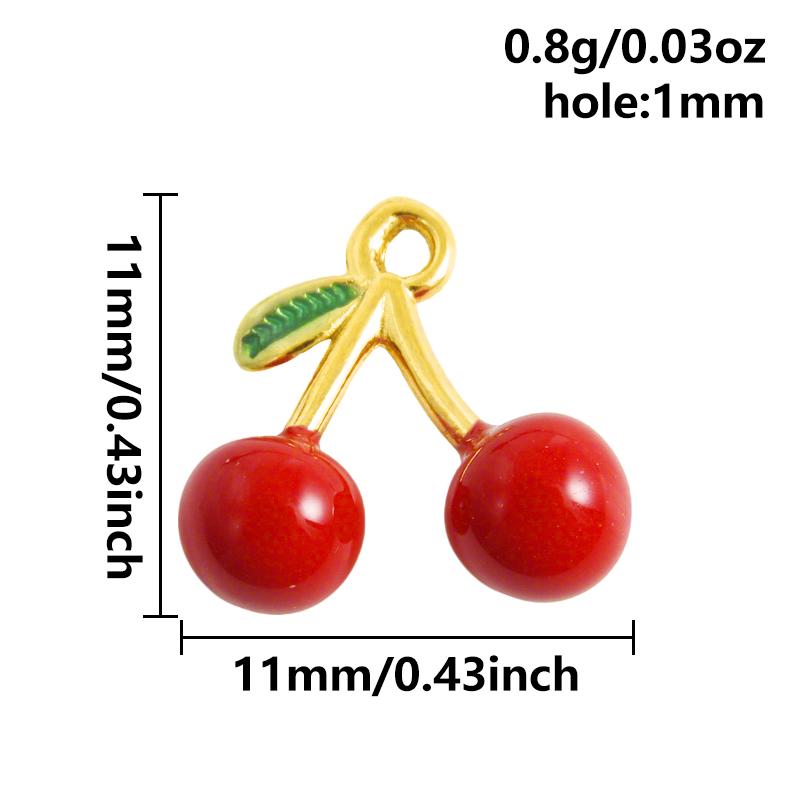

3pcs Kawaii Dessert Food Oil Drop Cake Ice Cream DIY Charm Necklace Bracelet Stainless Steel Pendant For Jewelry Making Supplies