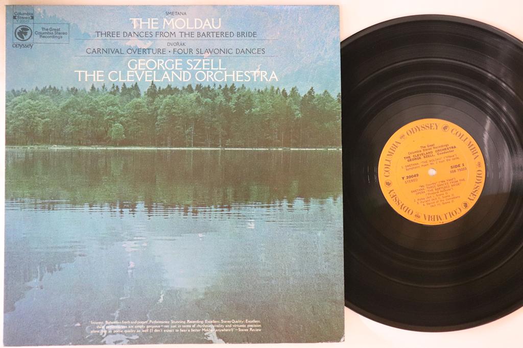 LP Record GEORGE SZELL CLEVELAND ORCHESTRA  Smetana Moldau Three Dances From T Y30049 ODYSSEY 1971 US Classical Used