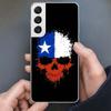 Chile Flag Phone Case For Samsung Galaxy S25 S24 S23 S22 Ultra S21 S20 FE S10 Plus S10E + S25U Soft Cover Shell