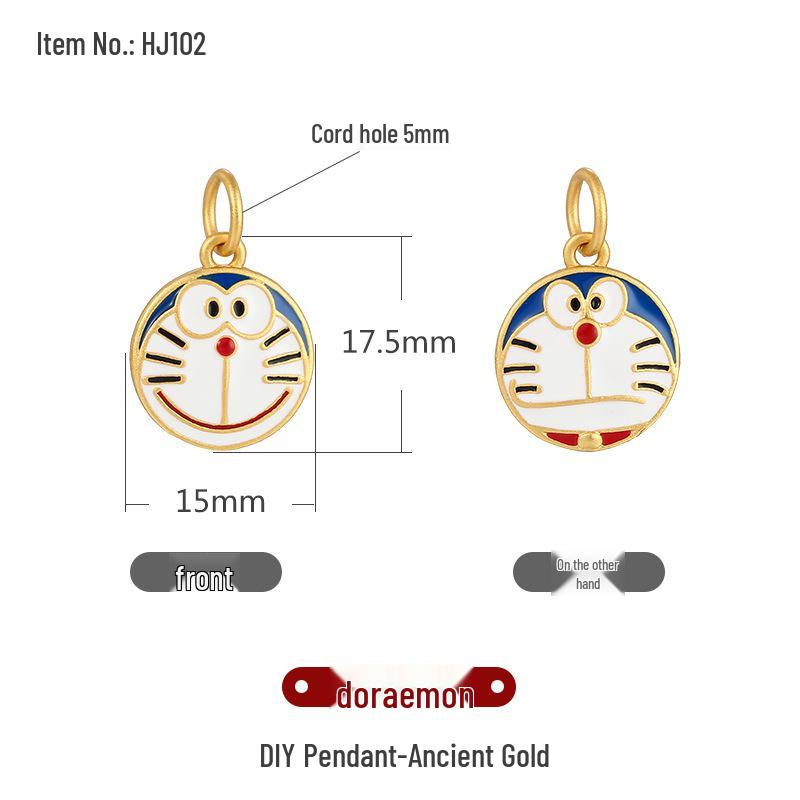 

Браслет и ожерелье-подвеска «Золотой песок девятихвостая лиса», DIY шарм