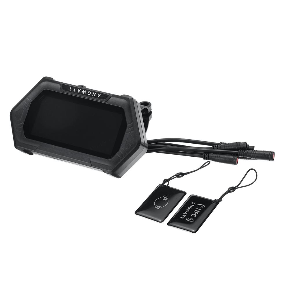48V Instrument Digital Display For Electric Scooter Meter LCD Display Record Waterproof Speed Time Power Display Scooter Parts