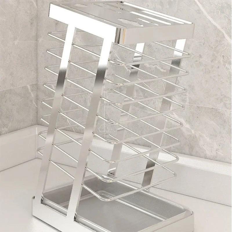 1 Stück Edelstahl-Messerhalter, große Kapazität, Haushalts-Küchenwerkzeughalter