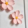 4Pcs 2 In 1 Sakura Magnetic Clip 3D Food Storage Clip Refrigerator Magnet  Snack Storage
