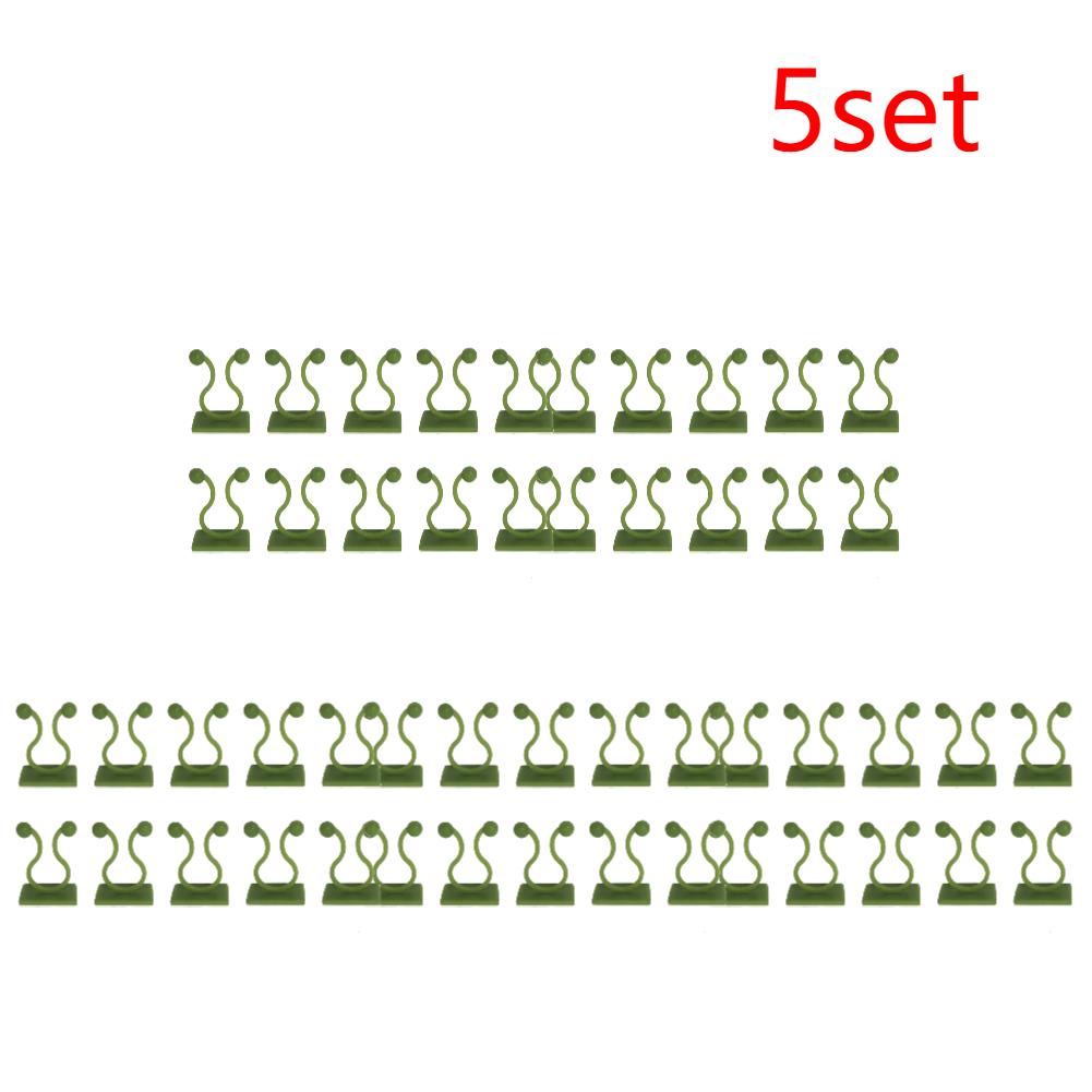 10-50 ks Neviditelné klipy na popínavé rostliny na zeď Upevňovací prvek Ratanová vinná réva Držák Pevná spona Klipy na listy pro Zahradní rostlinu Trakční držák