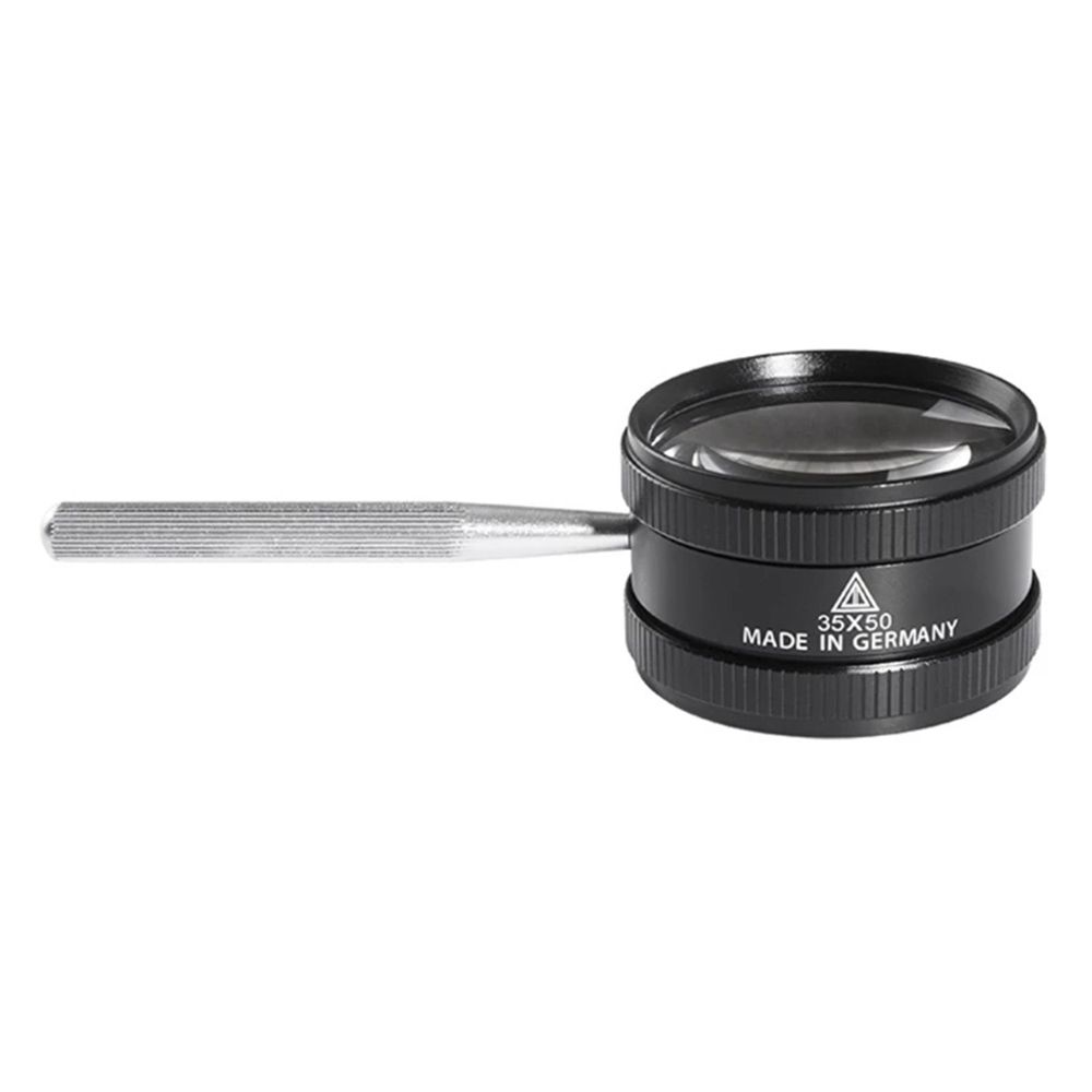 Handheld High Clarity Magnifying Glass Reading Magnifying Glass 35X Jewelry Loupe