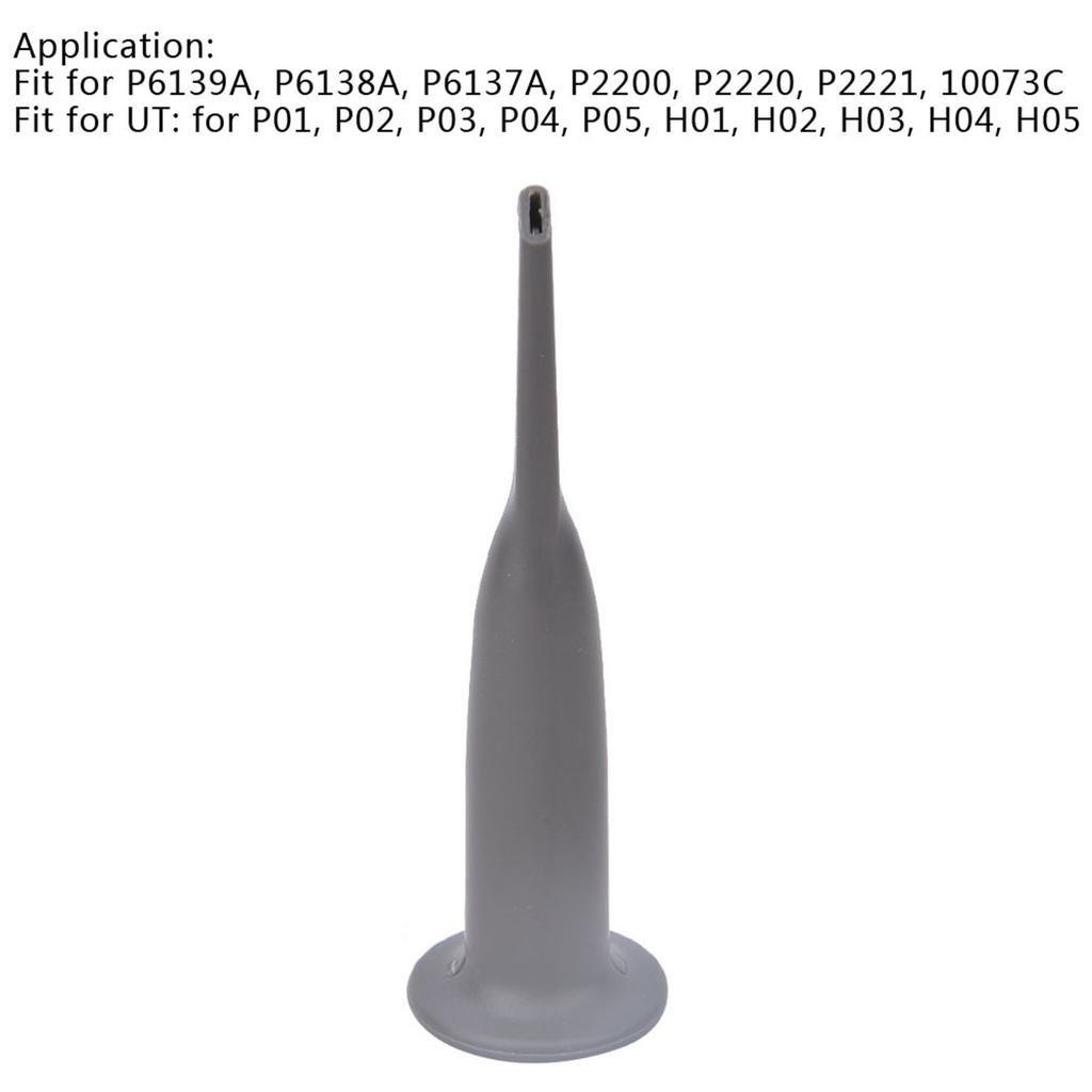 1 Paar Oszilloskop-Tastkopf Schutz-Tastkopf mit Haken Grau Oszilloskop-Tastkopf-Teile Oszilloskop-Tastkopfhaken