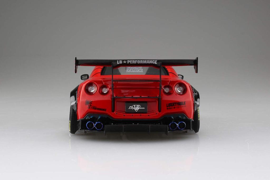 AOSHIMA Liberty Walk Series LB Works R35 Type 2 Plastic Model 1/24 No.13 GT-R Ver.2