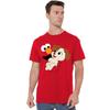Sesame Street Unisex Adult Elmo & Tango Face T-Shirt