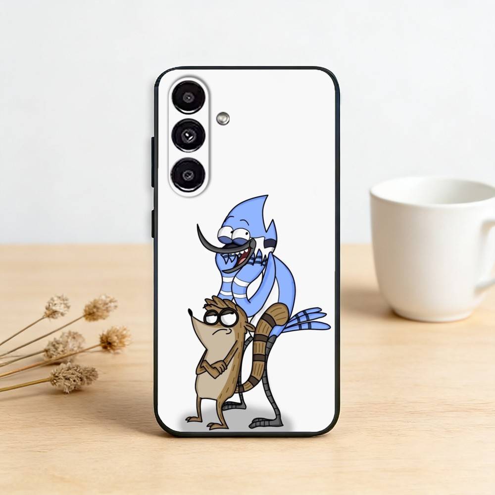 chill slacker mordecai     Phone Case For Samsung Galaxy A20,21s,22,31,32,52,53,72,73,80,91 Soft Black Shell Samsung a41
