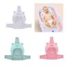 Gentle Baby Bath Support Shower Pad with Thickened Pillow Part for Head Neck and Back Stability During Bathing
