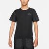 Nike Dri-Fit Rise 365 Run Division Rýchloschnúce športové tričko s krátkym rukávom a okrúhlym výstrihom Pánske topy Čierna DD4852-010