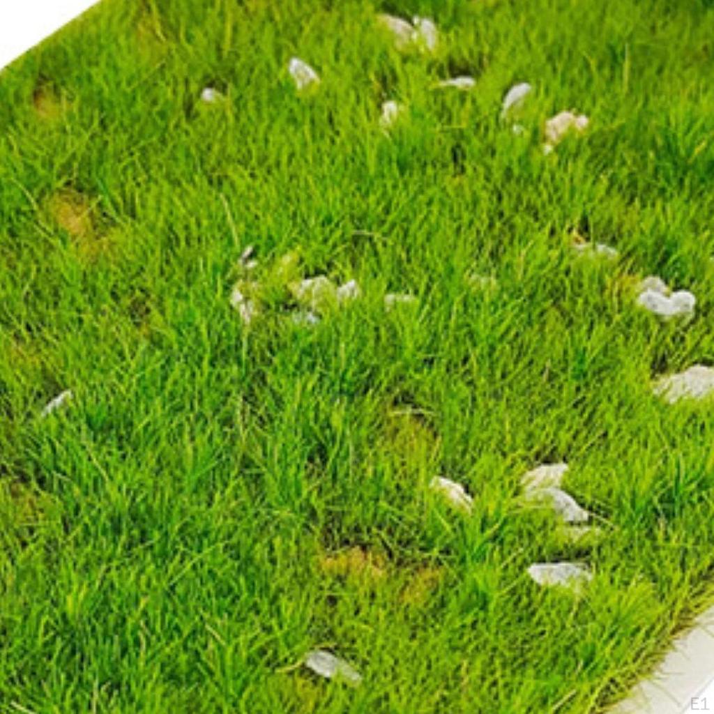 Kunstrasen-Diorama-Material, Miniatur-Büschel für Puppenhaus-Dekoration