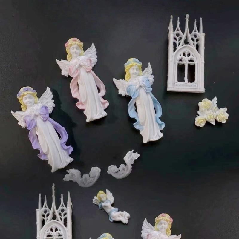 Nail Art Moulds Silicone 3D Template Nail Designing Tool Delicate Shape Silicone Handmade Molds for Manicure Creation