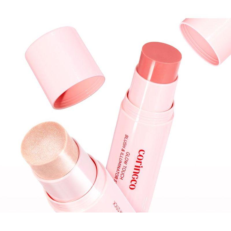 CORINGCO - Glow Touch Blush & Illuminator Stick - 2 Colors