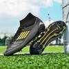 Nuove Scarpe da Calcio da Uomo Ragazzi Traspiranti Sportive Stivali da Calcio Outdoor Tacchetti Adulto Tacchetti Lunghi Allenamento Antiscivolo Partita Comode