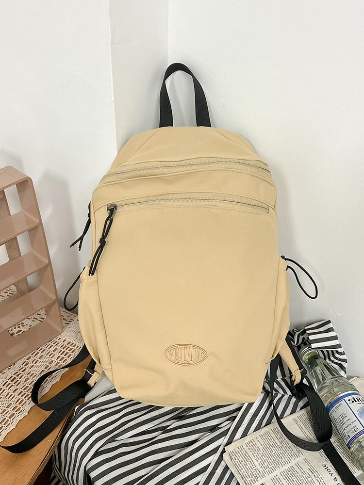 Stylish and simple backpack Student schoolbag New casual cycling backpack